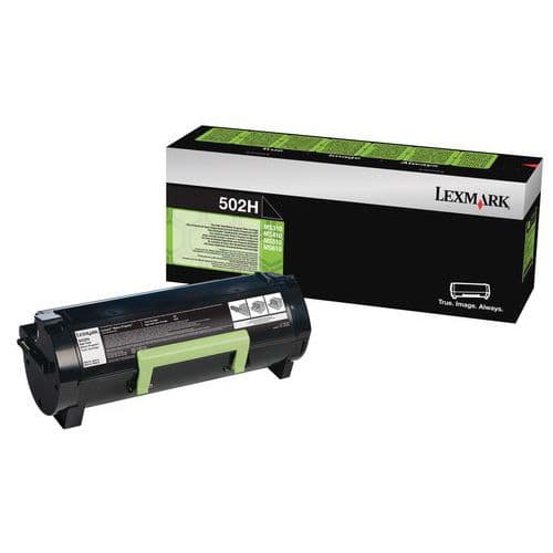 Toner - 502he - Noir - 5000 Pages - Lexmark
