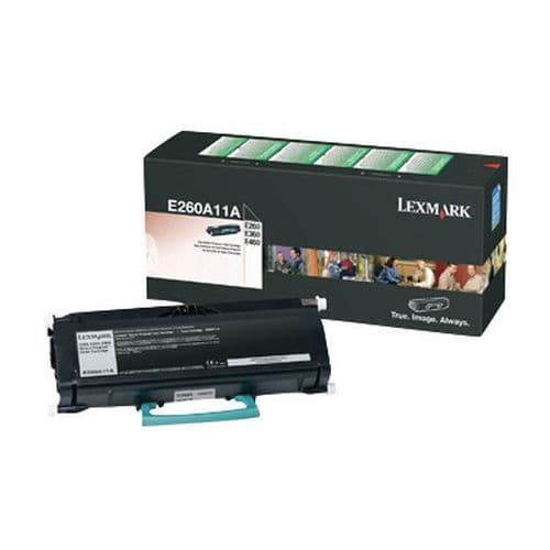 Toner - E260 - Noir - 3500 Pages - Lexmark