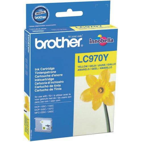 Cartouche D'encre - Lc970 - Jaune - Brother