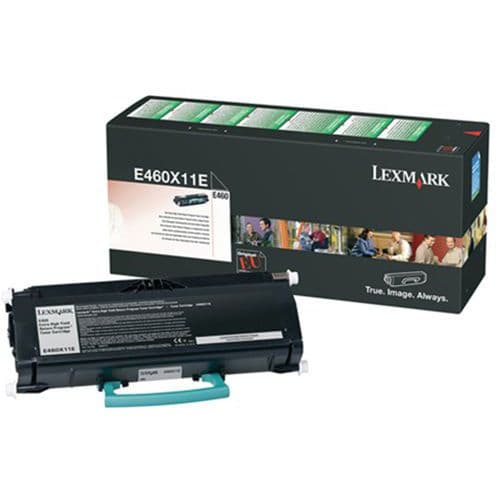 Toner - E460x11e - Noir - 15000 Pages - Lexmark
