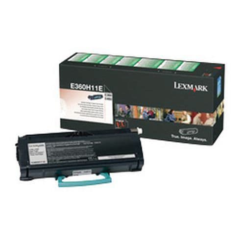 Toner - E360 - Noir - 9000 Pages - Lexmark