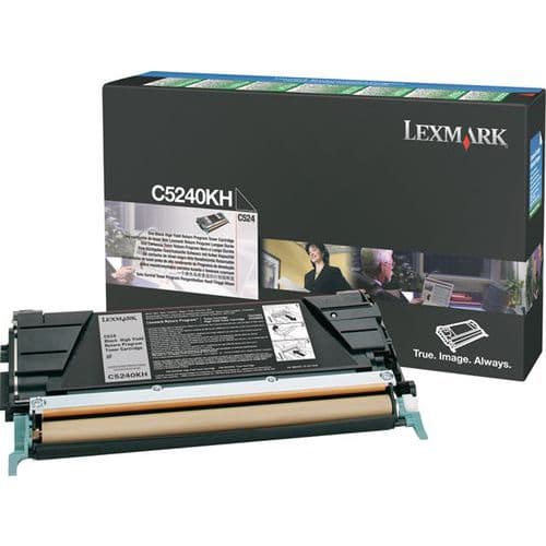 Toner - C524 - Noir - Lexmark